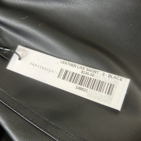 Sanctuary leather like shorts - Picture 4 of 7
